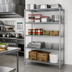 Thumbnail image #2 for EAGLEbrite 5-Tier Wire Add-On Shelving Unit, 60 Inches W x 24 Inches D x 86 Inches H, Zinc Finish