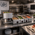 Thumbnail image #2 for Duke WW-4 Four Pan Drop-In Waterless Hot Food Well with Digital Controls