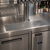 Thumbnail image #2 for Micro Matic Surface-Mount Stainless Steel Drip Tray Trough with Integral Glass Rinser, 24 Inch x 5 Inch