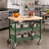 Thumbnail image #2 for QuadTruss 3-Tier Maple Top Demo Cart, 48 x 24 x 34 Inches