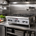 Thumbnail image #2 for IKON Cooking 36.5-Inch Natural Gas 6-Burner Commercial Hotplate, 150,000 BTU