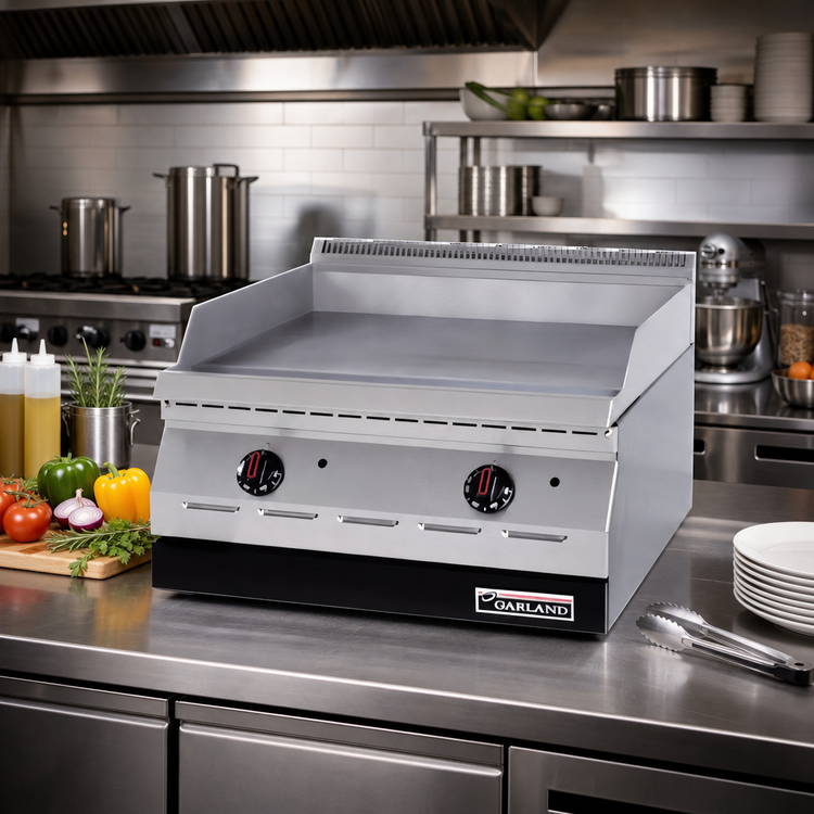 Product image #2 for Garland Designer Series 36-Inch Countertop Gas Griddle with 1/2-Inch Polished Steel Plate, 60,000 BTU