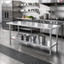 Thumbnail image #2 for Duke Manufacturing 120-Inch x 30-Inch Stainless Steel Work Table with Undershelf, 36-Inch High