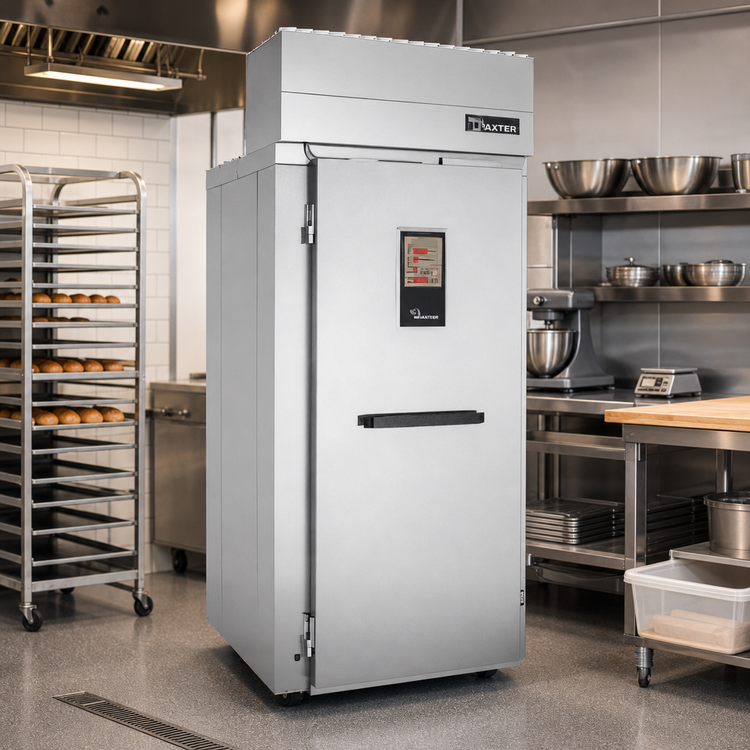Product image #2 for Baxter Roll-In Electric Proofer Cabinet, Single Section, 4-Rack Capacity, 35.5-Inch Wide, Stainless Steel