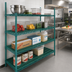 Thumbnail image #2 for QuadPlus Solid Polymer Shelf Mat for Quad-Adjust Shelving, 72 x 24 Inches, Green