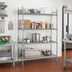 Thumbnail image #2 for Advance Tabco Special Value Series 54-Inch x 24-Inch x 74-Inch Chrome Wire Shelving Unit with 4 Shelves
