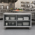 Thumbnail image #2 for Eagle Spec-Master Floor Model Plate Cabinet with Sliding Doors, 72 x 15 Inches