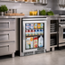 Thumbnail image #2 for 24-Inch 1-Section Undercounter Refrigerator with Framed Glass Door