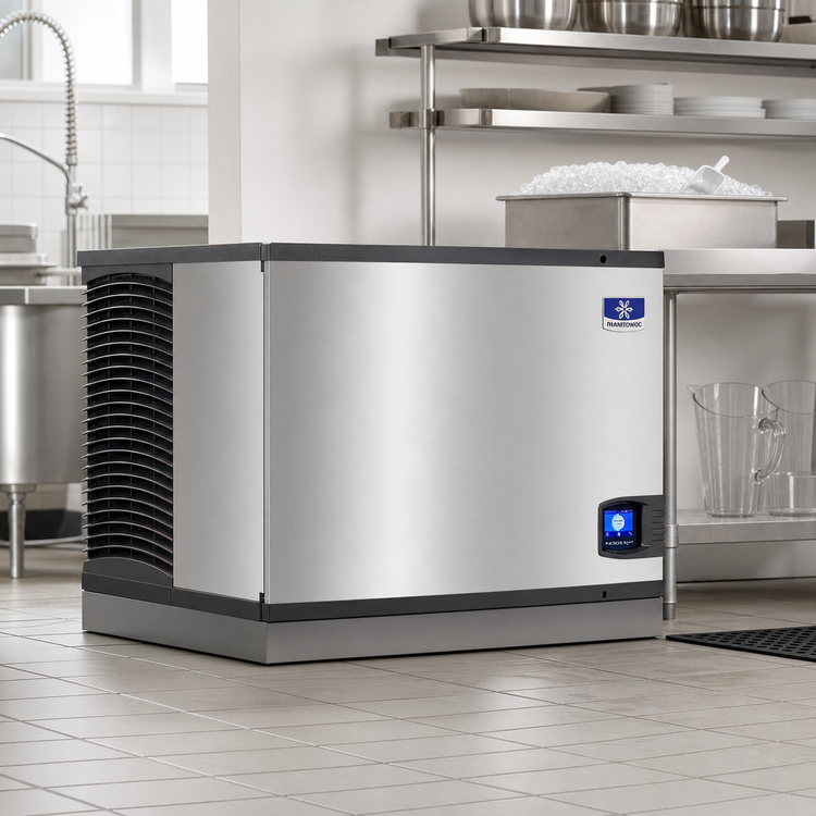 Product image #2 for Manitowoc Indigo NXT IDT0500W Water-Cooled Dice Cube Ice Maker, Self-Contained, 500 lb. Per 24 Hours