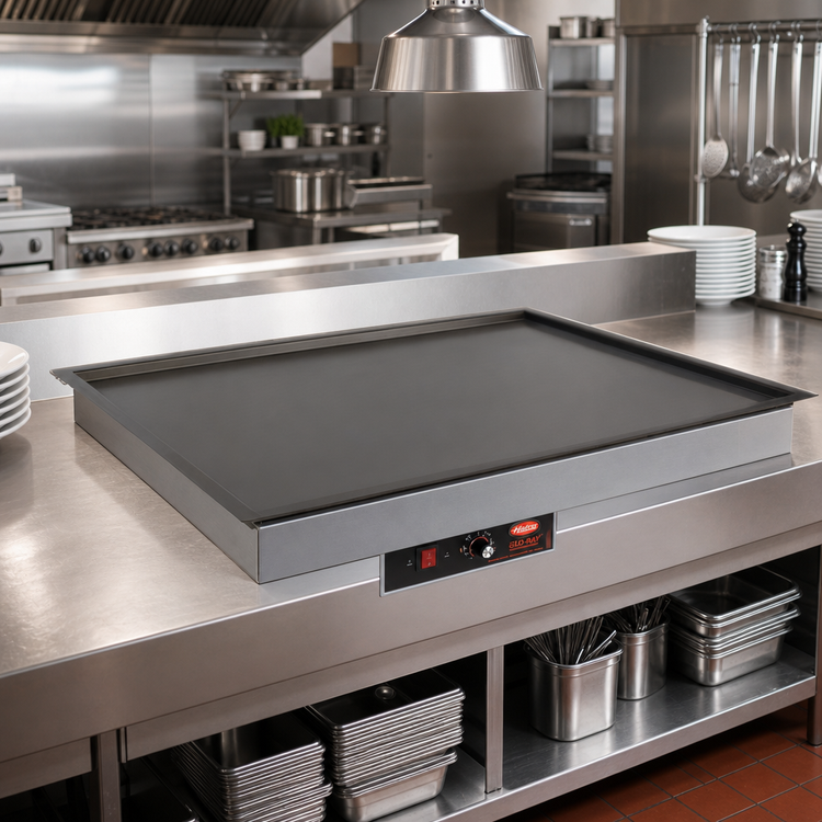 Product image #2 for Hatco Glo-Ray Built-In Rectangular Heated Shelf with Recessed Top, 49-1/2-Inch x 31-1/2-Inch