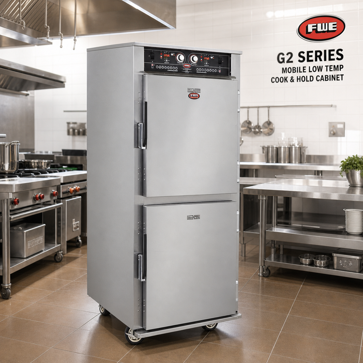 Product image #2 for FWE G2 Series Mobile Double-Compartment Low Temp Cook & Hold Cabinet