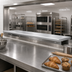 Thumbnail image #2 for 144-Inch x 18-Inch Pass-Thru Stainless Steel Shelf for Bakery Display Cases