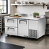 Thumbnail image #2 for True 60-1/4 Inch Deep Worktop Refrigerator with 1 Door and 2 Drawers