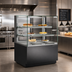Thumbnail image #2 for Structural Concepts Reveal® 47-3/4-Inch Wide Freestanding Vertical Hot Food Display Case with 2 Adjustable Clear Glass Shelves