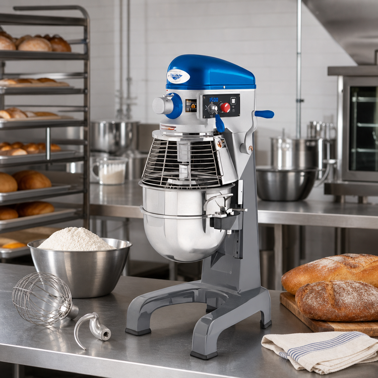 Product image #2 for Vollrath 20-Quart Countertop Planetary Mixer with Digital Timer, 3-Speed, 1/2 HP