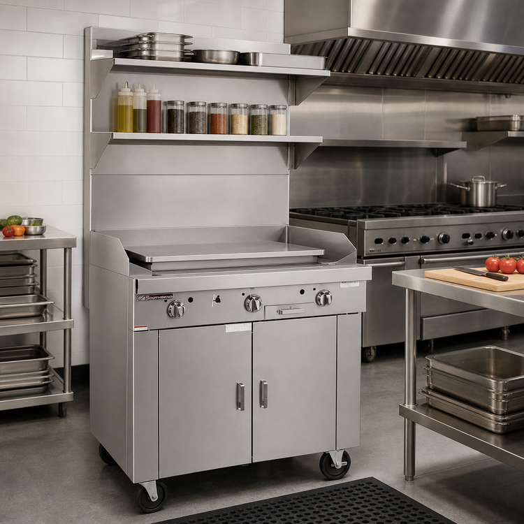 Product image #2 for Southbend Platinum Heavy Duty 48-Inch Modular Gas Plancha Griddle Sectional Range