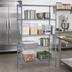 Thumbnail image #2 for Quantum 4-Shelf Wire Shelving Starter Kit, 48