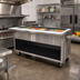 Thumbnail image #2 for Advance Tabco Triumph Heavy Duty 6-Pan Ice-Cooled Serving Counter with Enclosed Stainless Steel Base