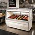 Thumbnail image #2 for Howard-McCray R-CMS35-4-BE-LED 50-Inch Double-Duty Red Meat Service Case, Remote Refrigeration, Straight Glass, LED Lighting