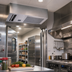 Thumbnail image #2 for Berner Architectural Recessed 12 Ambient Unheated Air Curtain, 84-Inch Opening, 2 x 1/2 HP Motors
