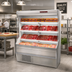 Thumbnail image #2 for Howard-McCray 32E Series 38-Inch Self-Contained Meat Open Merchandiser, Open Front, Stainless Steel, LED