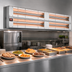 Thumbnail image #2 for Hatco Glo-Ray 54-Inch Lighted Double Infrared Strip Heater