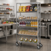 Thumbnail image #2 for Metro Super Erecta Slanted-Shelf Merchandiser/Dispenser Rack, 24 x 18 x 60 Inches