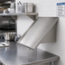 Thumbnail image #2 for Wall-Mount Slant Rack Shelf, 21 Inch Wide, Stainless Steel