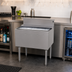 Thumbnail image #2 for Glastender 30-Inch Stainless Steel Underbar Ice Bin with 10-Circuit Cold Plate, 84 lb Capacity