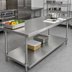 Thumbnail image #2 for Advance Tabco 18 Gauge Stainless Steel Work Table Undershelf for 108 x 36 Inch Tables