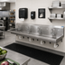 Thumbnail image #2 for BK Resources ADA Four-Station Wall-Mount Stainless Steel Handwash Sink, 96 Inch