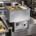 Thumbnail image #2 for Atlas Metal RM-HP-3 3-Pan Hot/Cold Dual Temp Drop-In Food Unit