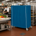 Thumbnail image #2 for Metro Mariner Blue Waterproof Cart Cover for 36 x 18 x 54 Inch Queen Mary & Banquet Carts