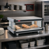 Thumbnail image #2 for Hatco Glo-Ray Designer Horizontal 66.25-Inch Wide Countertop Hot Food Display Warmer with 1 Shelf and 12 Rods