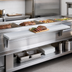 Thumbnail image #2 for Duke Stainless Steel Steam Table Carving Board for 74-Inch Units, 7-Inch Wide