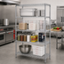 Thumbnail image #2 for Metro Super Erecta Brite 4-Shelf Starter Wire Shelving Unit, 24