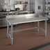 Thumbnail image #2 for Eagle Budget Series Stainless Steel Work Table with 4-1/2