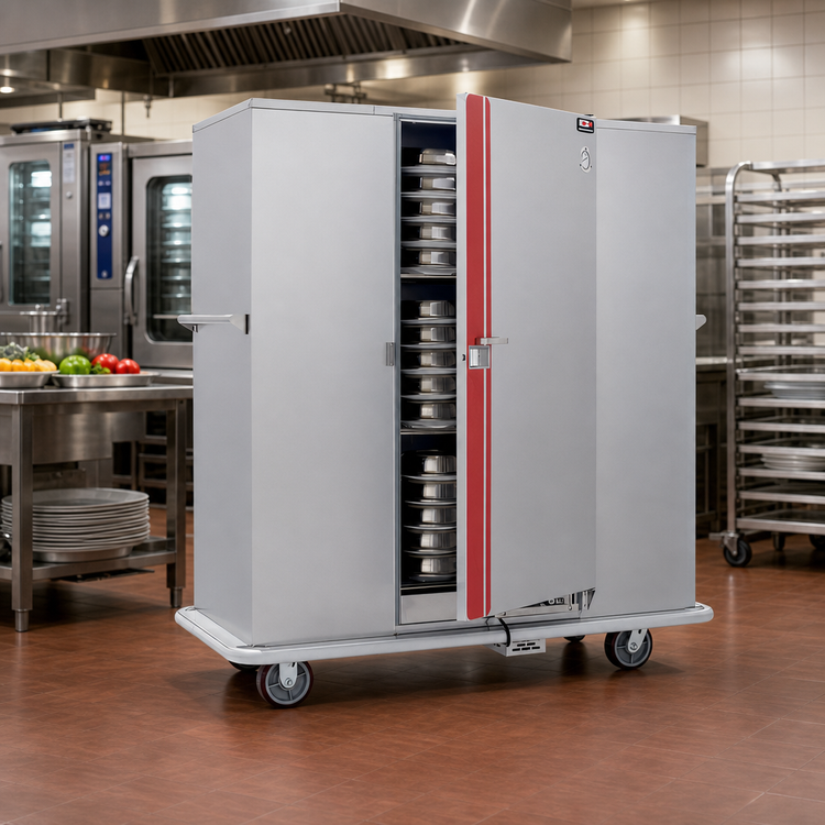 Product image #2 for Classic Carter Mobile Insulated Electric Banquet Holding Cabinet, Single Door, 180 Plate Capacity