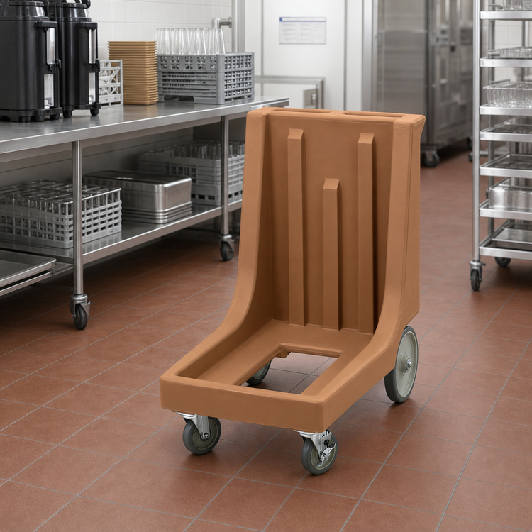 Product image #3 for Cambro Camdolly® Beverage Server Dolly with Handle, 350 lb Capacity