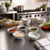 Thumbnail image #2 for Squound Ceramic Sauce Cup, 1-1/2 oz., 2-3/4 in. Dia. x 1 in. H