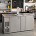 Thumbnail image #2 for Glastender KC72 72-Inch Bar Profile One-Zone Front-Serviced Keg Cooler with 2 Hinged Locking Doors