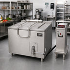 Thumbnail image #2 for Firex (Middleby) Multicooker UCPMDE2-48 Electric Double-Basin Water Bath Multicooker, 48 Gallons per Basin, Programmable Controls