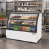 Thumbnail image #2 for Beverage-Air CDR5HC-1-W 60-Inch Open-Food Refrigerated Deli/Bakery Case with Curved Front Glass