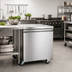 Thumbnail image #2 for Omcan USA 27-Inch Under Counter Reach-In Refrigerator, 1 Section, 6.3 Cu. Ft.