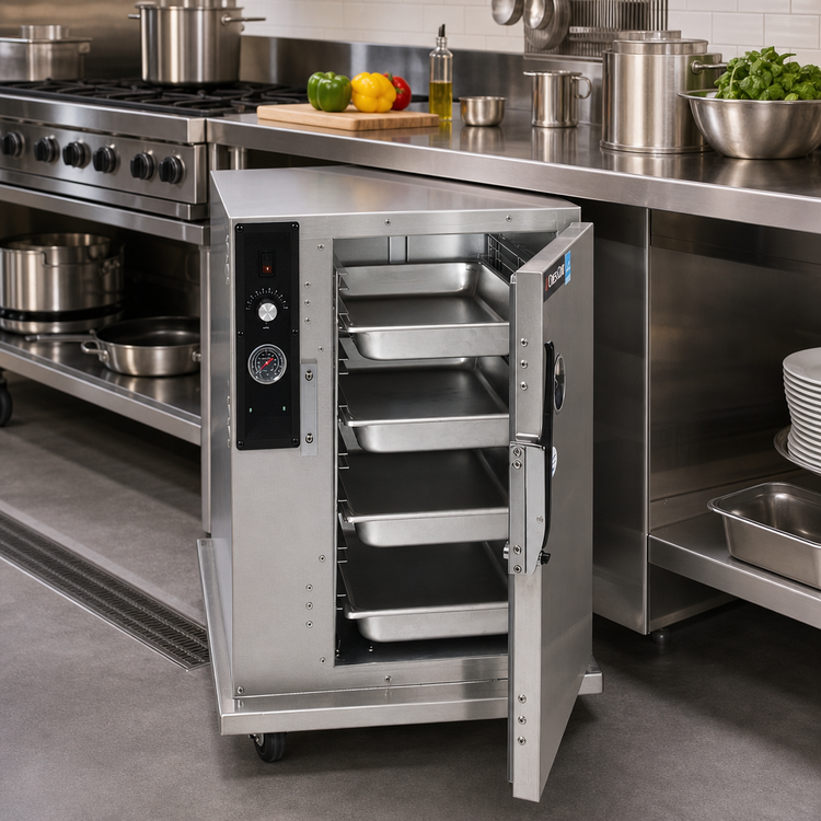 Product image #2 for Cres Cor Mobile Heated Holding Cabinet, Under-Counter, 1 Section, 8-Pan Capacity