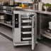 Thumbnail image #2 for Cres Cor Mobile Heated Holding Cabinet, Under-Counter, 1 Section, 8-Pan Capacity