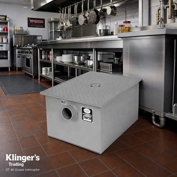 Product image #2 for Klinger's Trading GT-40 20 GPM 40 lb. Grease Interceptor