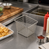 Thumbnail image #2 for American Metalcraft Rectangular Stainless Steel Snack/Fry Basket, Handleless