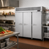 Thumbnail image #2 for Turbo Air PRO Series 3-Section Reach-In Heated Holding Cabinet, 73.9 Cu. Ft., Solid Doors