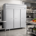 Thumbnail image #2 for Beverage-Air P Series Three-Section Reach-In Freezer, 68.34 Cu. Ft., Solid Locking Doors, Top-Mounted Self-Contained Refrigeration